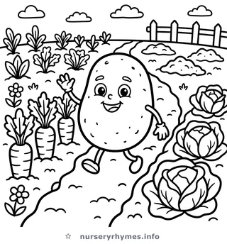 Aloo Kachaloo coloring page