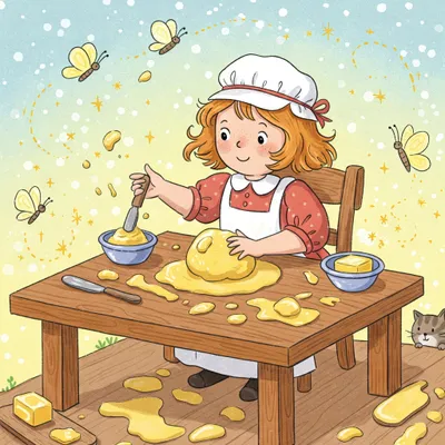 Betty Botter Illustration