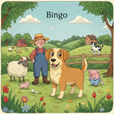 Bingo Illustration