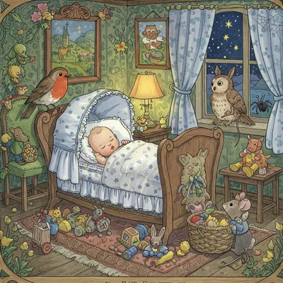 Bye, Baby Bunting Illustration