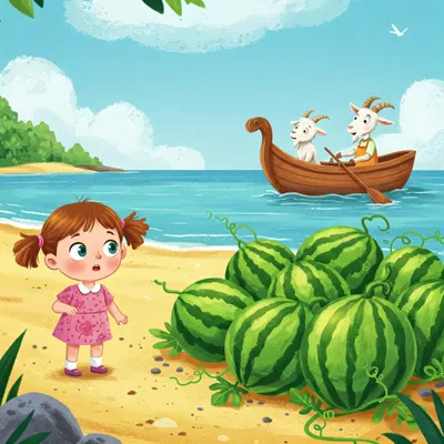 Down by the Bay Illustration