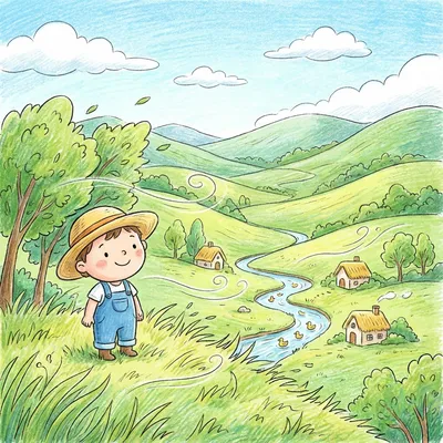 Down in the Valley Illustration