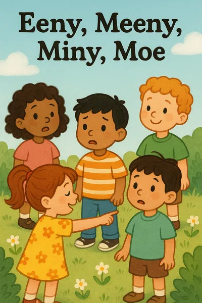 Eeny, Meeny, Miny, Moe Illustration