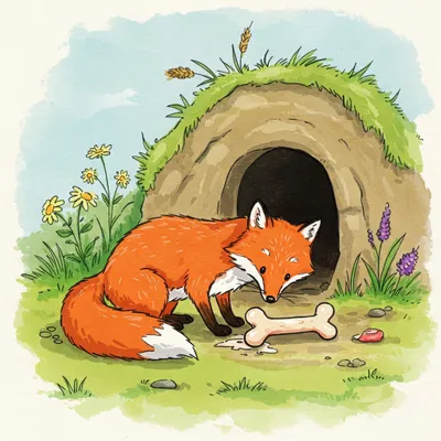 Foxy's Hole Illustration