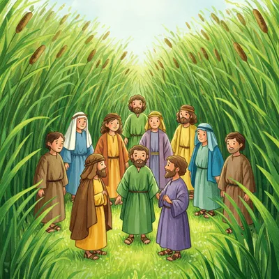 Green Grow The Rushes, O Illustration