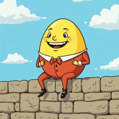 Humpty Dumpty Illustration