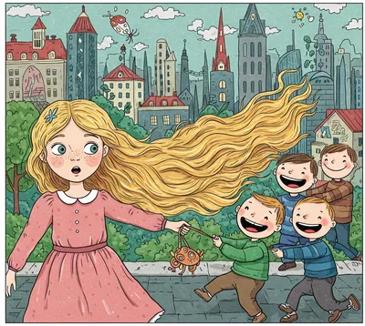 I'll Tell Me Ma Illustration