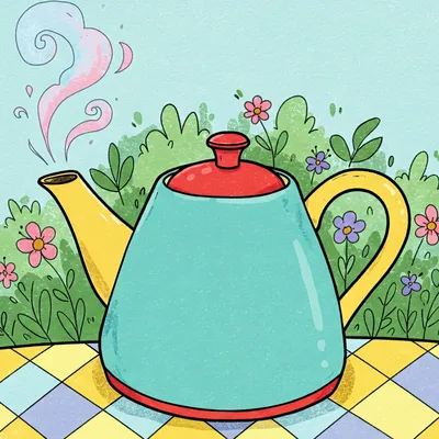 I'm a Little Teapot Illustration