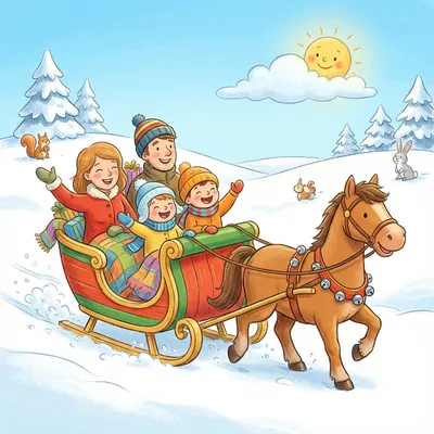 Jingle Bells Illustration