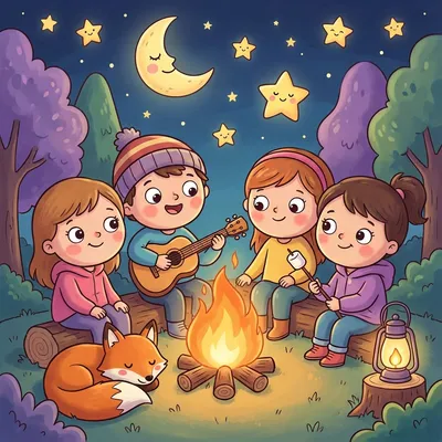 Kumbaya Illustration