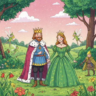 Lavender's Blue Illustration