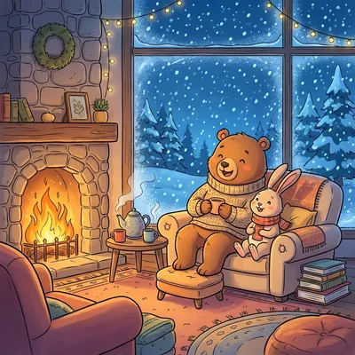 Let It Snow! Illustration