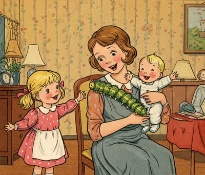 Little Arabella Miller Illustration