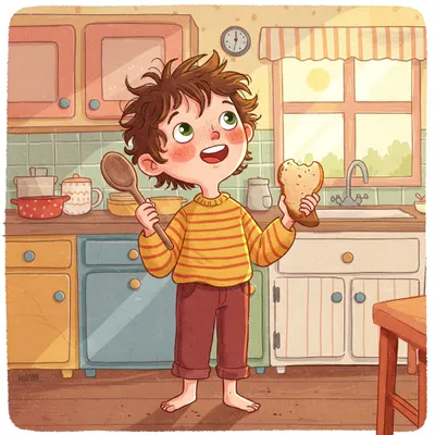 Little Tommy Tucker Illustration