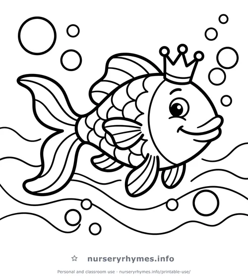 Machli Jal ki Rani Hai coloring page to print