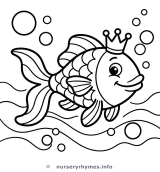 Machli Jal ki Rani Hai coloring page