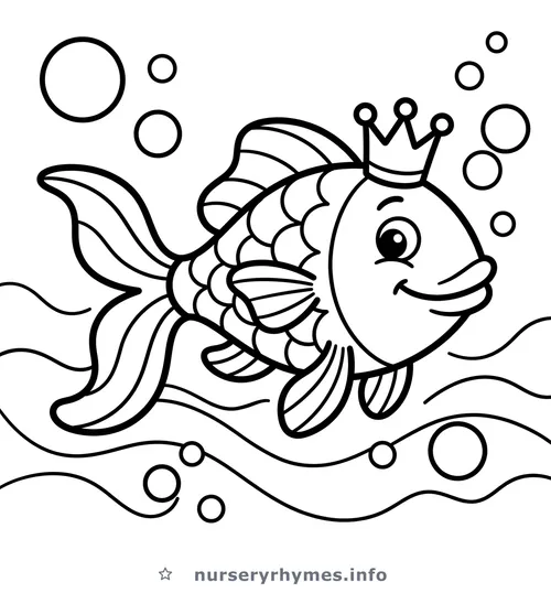 Machli Jal ki Rani Hai coloring page to print