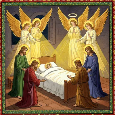 Matthew, Mark, Luke and John Illustration