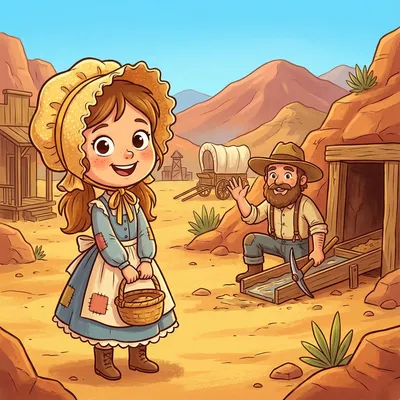 Oh My Darling Clementine Illustration