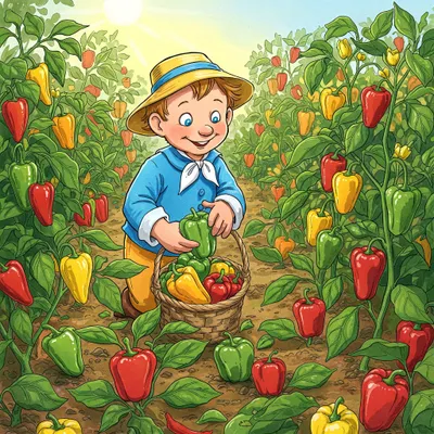 Peter Piper Illustration