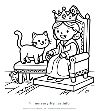 Pussy Cat Pussy Cat coloring page