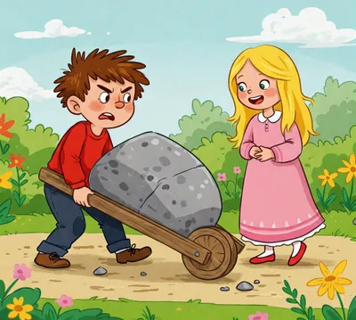 See Saw Margery Daw Illustration