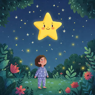 Star Light, Star Bright Illustration