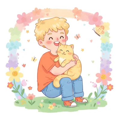 The Cat Came Back Illustration