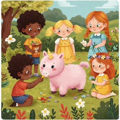 The More We Get Together Illustration