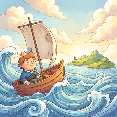 The Skye Boat Song Illustration