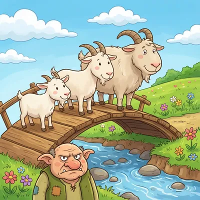 The Three Billy Goats Gruff