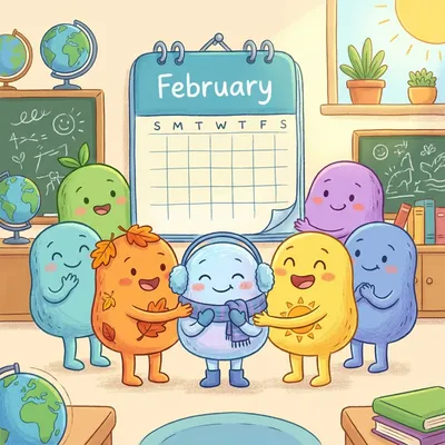 Thirty Days Hath September Illustration