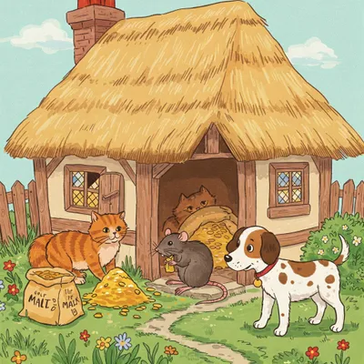 This Is The House That Jack Built Illustration