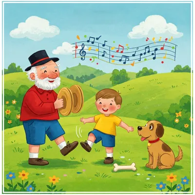 This Old Man Illustration