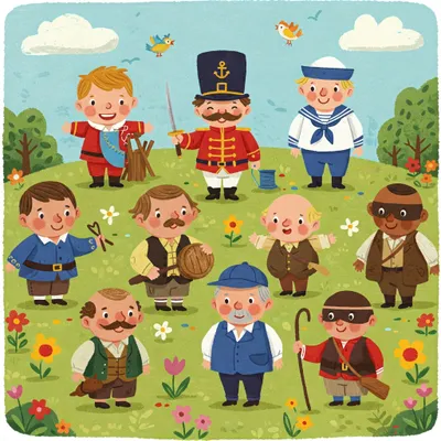 Tinker, Tailor Illustration