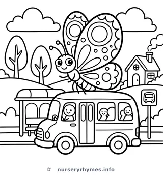 Titli Udi coloring page