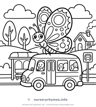 Titli Udi coloring page