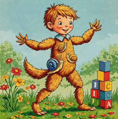 What Are Little Boys Made Of? Illustration