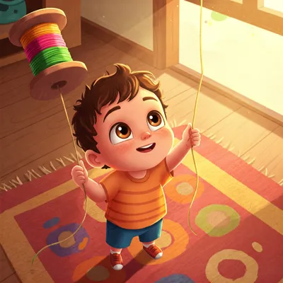 Wind the Bobbin Up Illustration