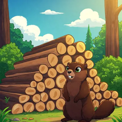 Woodchuck Illustration